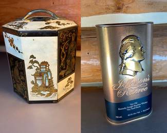 Vintage Tea Tin made in England 