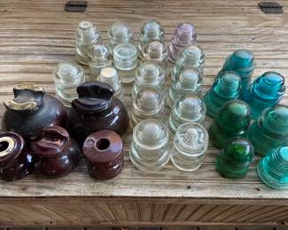 Collection of Antique Insulators