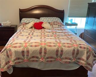 bed frame and mattress