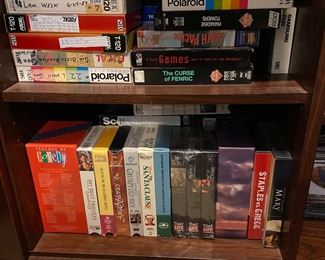 VHS tapes