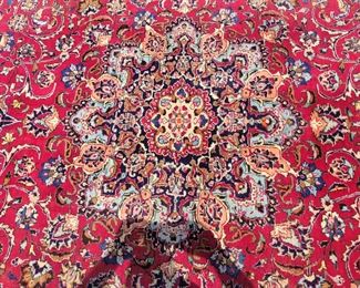 Medalliom  in wine rug.