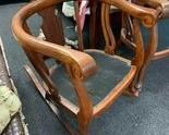 Rocker of three piece parlor set
