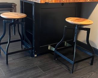 Vintage, Authentic Piece: Former School WoodShop Table. You Need to See This to Believe It! 