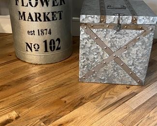 Modern Industrial Metal Decor Items!  