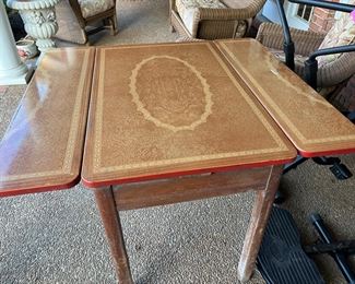 Tin or Enamel Table