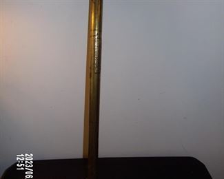 vintage Pitner Brass automobile pump