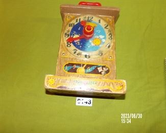 Fisher Price Tick Tock clock  works