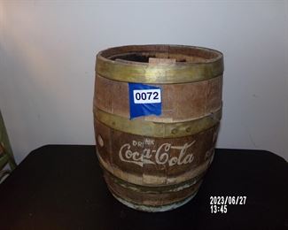 Coca Cola nail keg