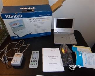 personal DVD player  tested
