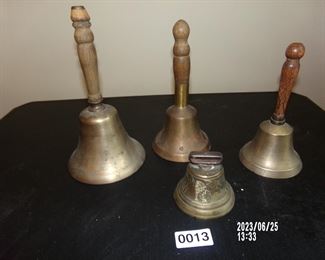 brass hand bells