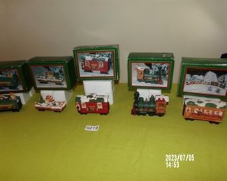 North Pole Express set of five in original packaging