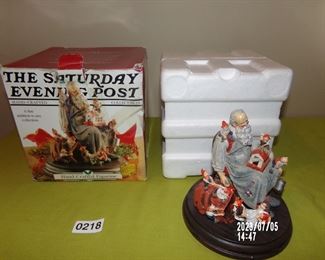 Norman Rockwell 1992 "Santa's Helpers"