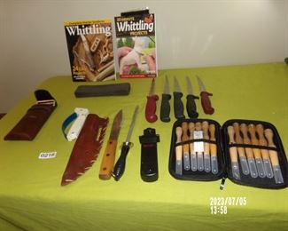 fillet knives and carving tools