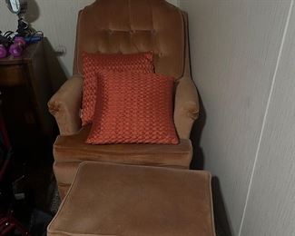 chair and ottoman 