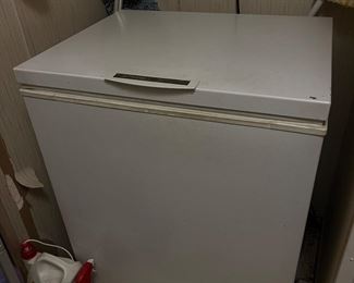 deep freezer, cleaning items 