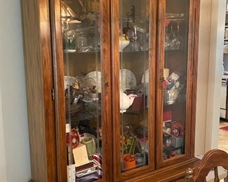 China cabinet - still working on contents