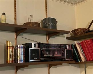 Decor - shelving unit is not for sale