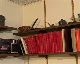 Decor - shelving unit is not for sale