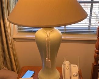 Night stand with lamp