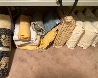 More bedding items