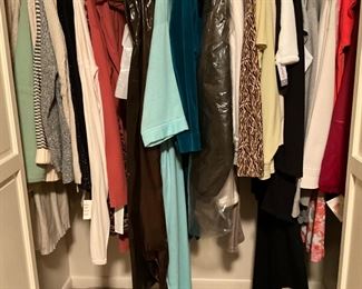 Closet in bedroom - more clothes!