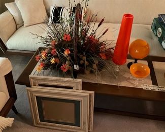 Living room decor items