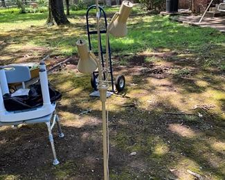 Lamp (it’s inside now!)