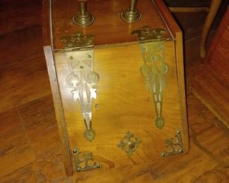 Vintage coal/ash bin.