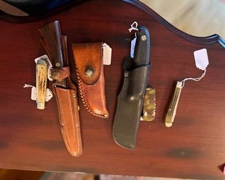 Collection of pocket knived