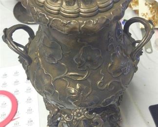 Jones, Ball, and Poor Antique Silver Tea Kettle with Heating Element
