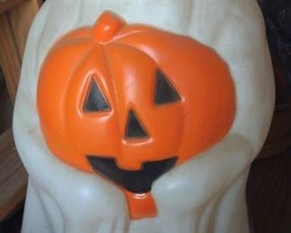 Halloween GHOST Blowmold and 36" Lighted Snowman