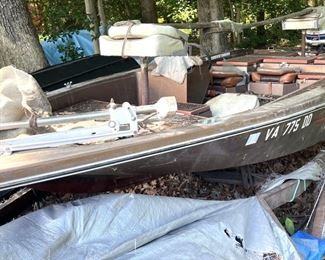 Boat and trailer