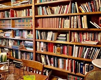 cookbooks, books on gardening, etc