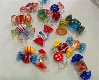 mini murano glass candies (Unusual miniature size)