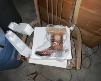 One Boot Birdhouse, still in the package