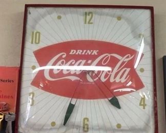 Vintage Coca Cola Clock