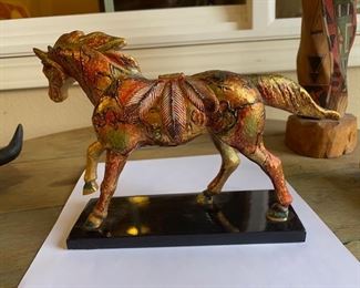New old stock painted pony in box