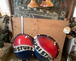 Pepsi Stuff Advertising signs