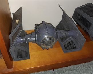Vintage Star Wars Darth Vader's Tie Fighter Vehicle