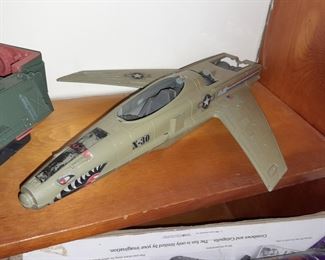 Vintage G.I.Joe Hasbro Conquest X-30 Jet