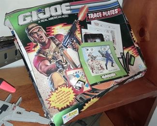 Vintage G.I.Joe Trace Plates