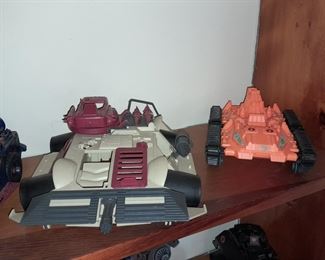 Vintage G.I.Joe Cobra Rage (1990) & Cobra Paralyzer Tank (1991)