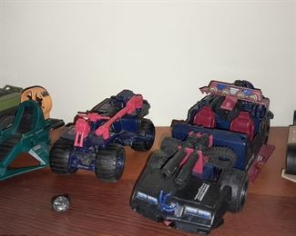 Vintage G.I.Joe Cobra Ferret ATV (1985) & Dreadnok Thunder Machine (1986)