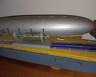 Vintage U.S. Navy USS Akron ZRS-4 Model Blimp (1931-->1933)
