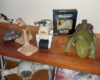 Vintage Star Wars ESB Mini Rig MTV-7 & Patrol Dewback