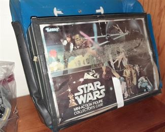 Vintage Star Wars Mini-Action Figure Collector's Cases