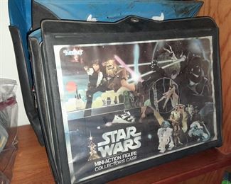 Vintage Star Wars Mini-Action Figure Collector's Cases