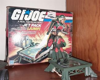 Vintage G.I.Joe Jet Pack Jump Playset W/ Box