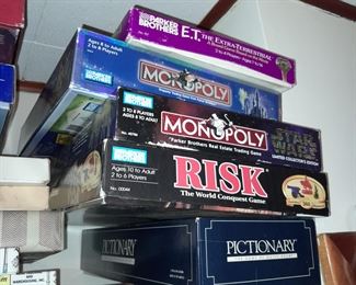 Board Games W/ Monopoly Disney & Star Wars