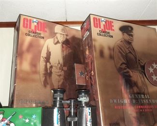 G.I.Joe Classic Collection (General George S. Patton & Dwight D. Eisenhower) In Box